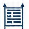 Comparison table graphic icon