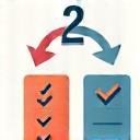 Icon of plans being compared